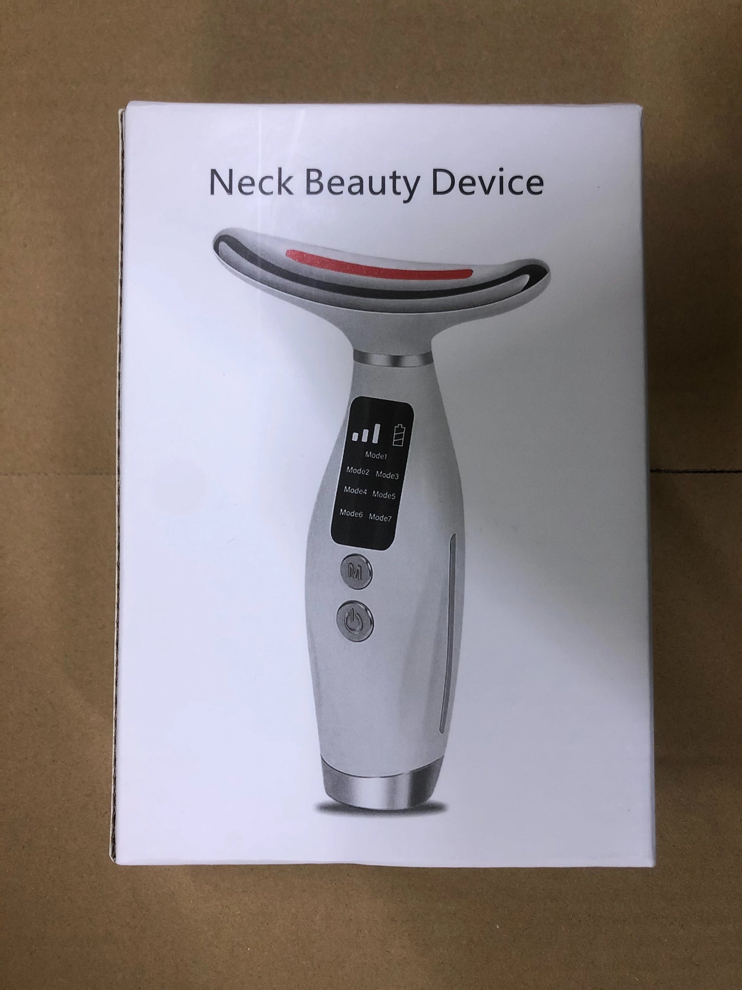 Advanced LED Photon Lifting Device: 7-in-1 Face & Neck Contouring Massager