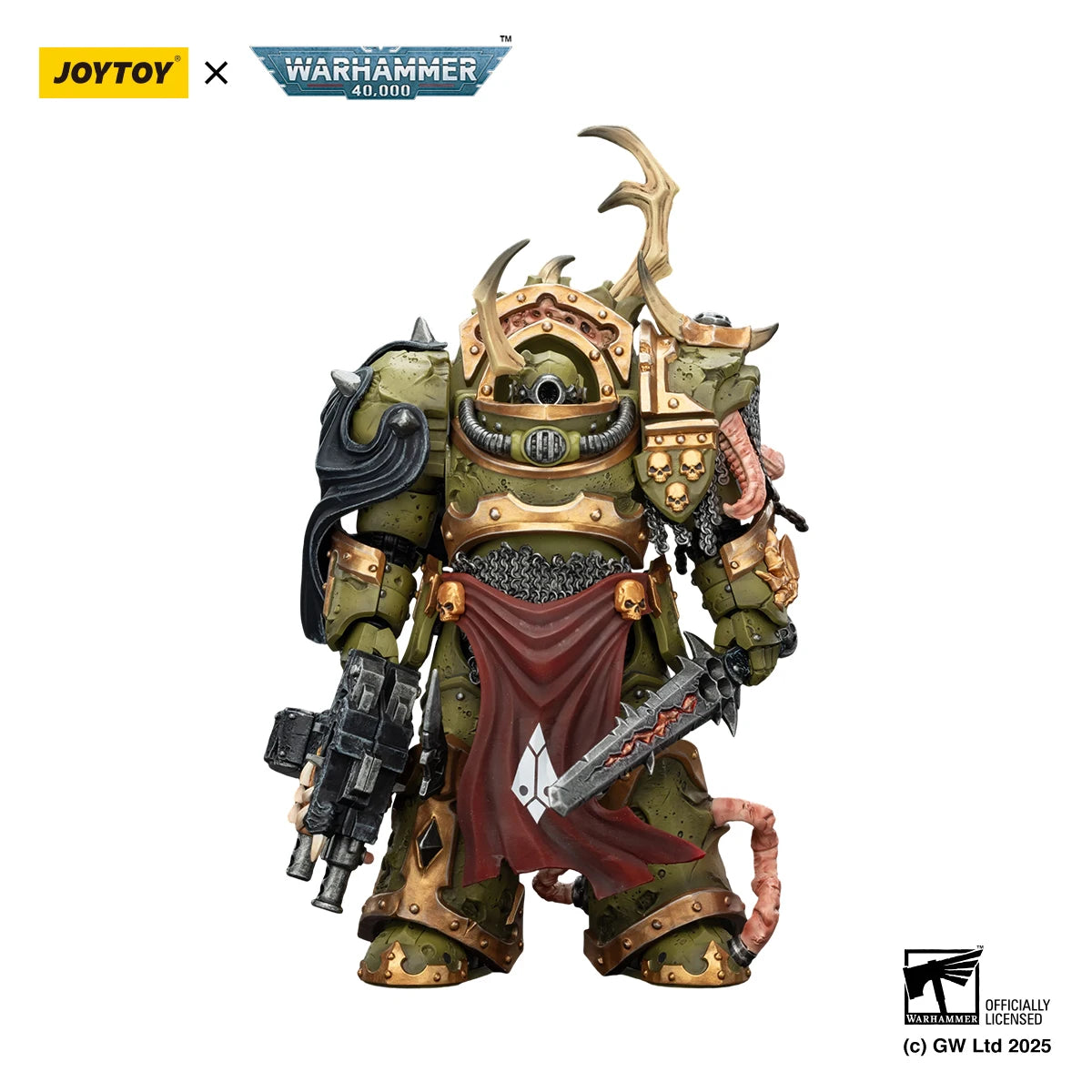 JOYTOY Warhammer 40K 1/18 Mortarion & Death Guard