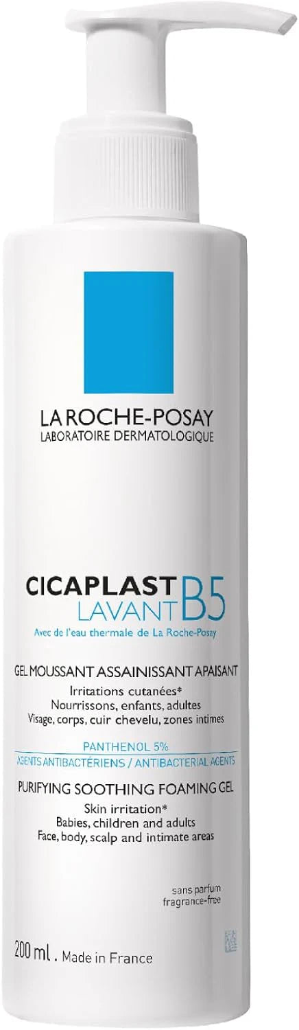 Laroche Posse Cicaplast Lavant B5 Purifying Soothing Foaming Gel 6.8 fl oz (200 ml)