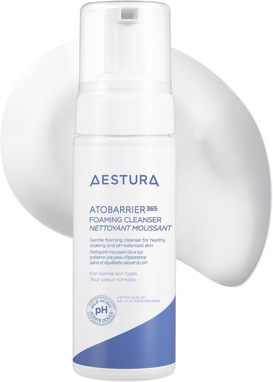 Atobarrier 365 Bubble Cleanser - Long Lasting Hydration Cleanser for Dry & Sensitive Skin, 150ml, 5.07 oz