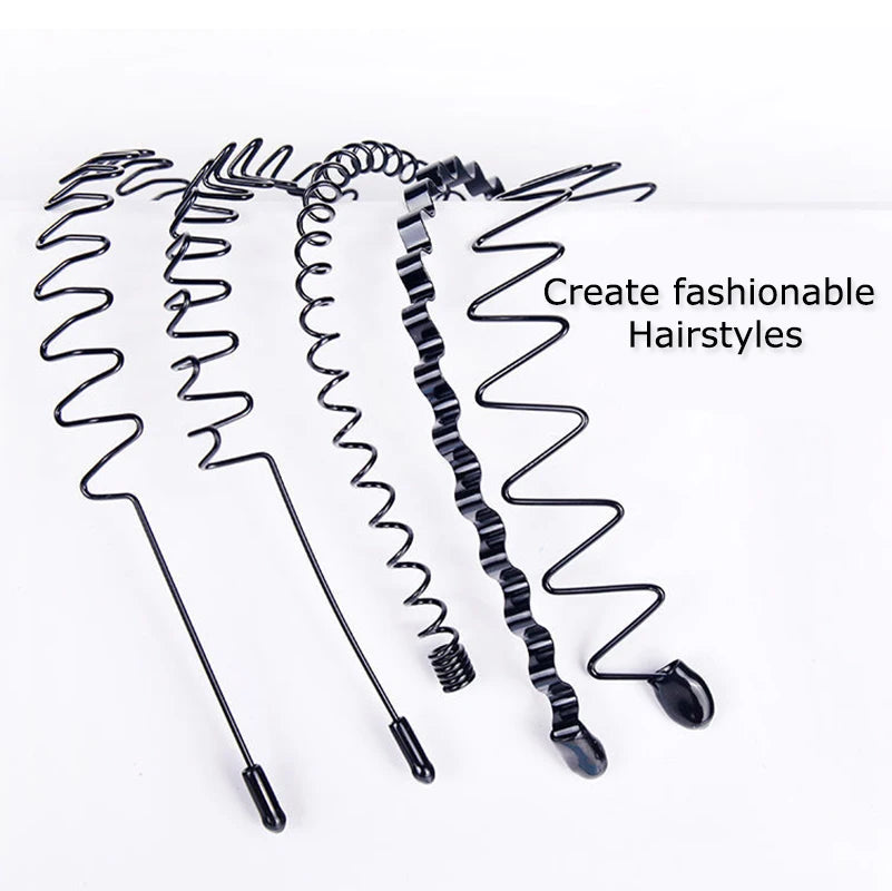 Unisex Wave Headband Set (6-Piece)