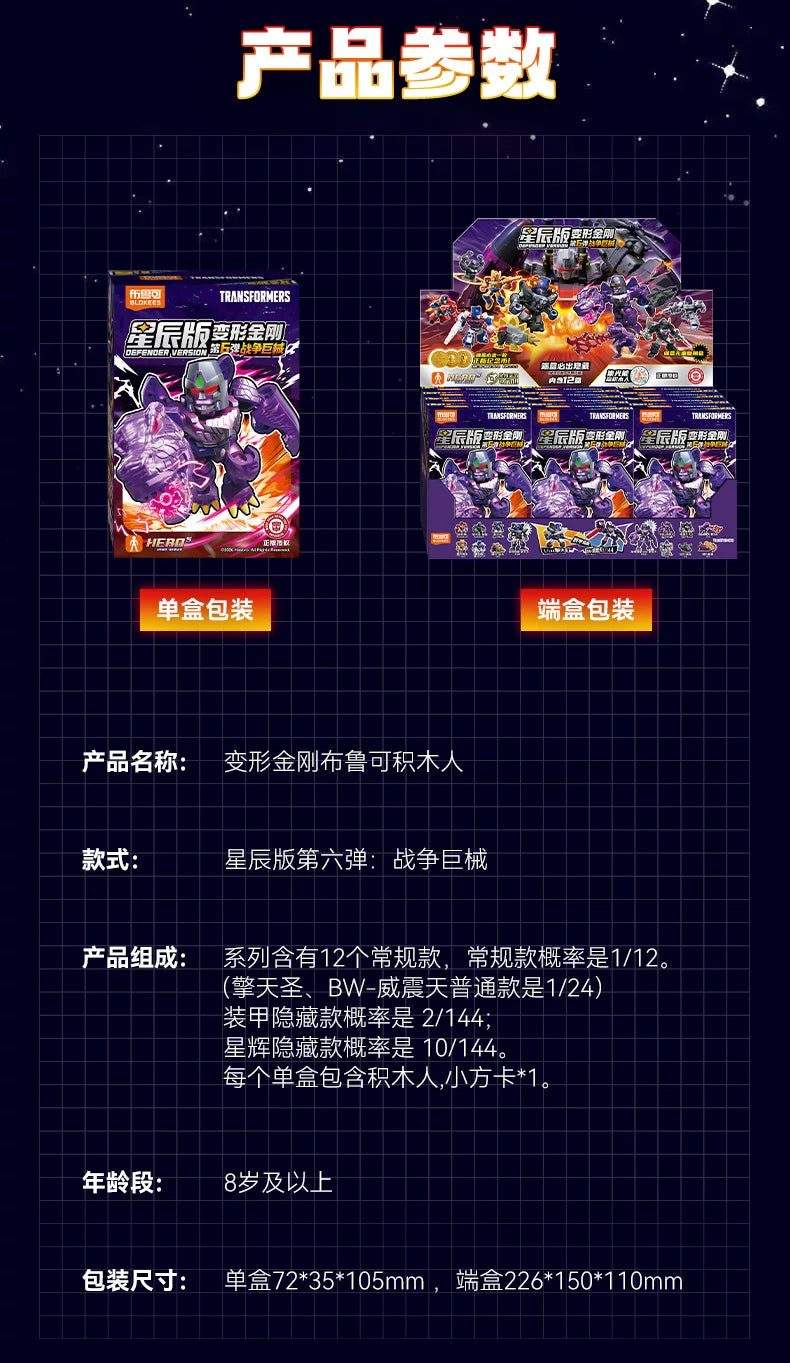 Blokees Transformers 12PCS Blind Box
