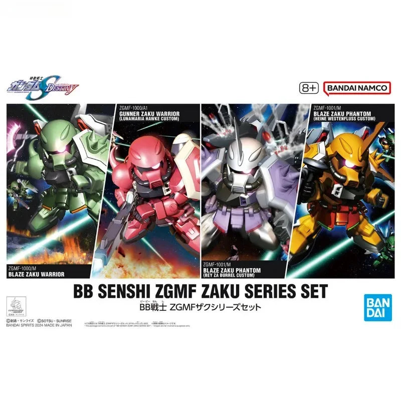 Bandai SD Gundam BB Warrior — Zaku Series Model Kit