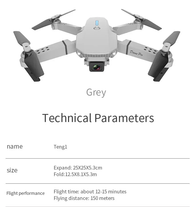E88Pro 4K Drone WiFi FPV