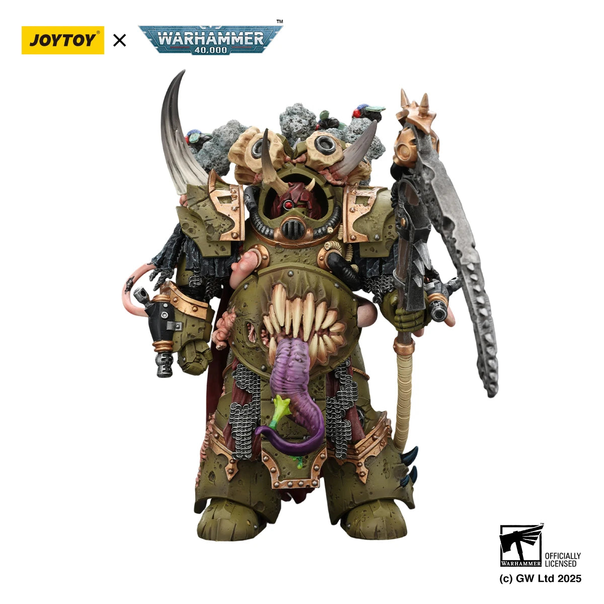 JOYTOY Warhammer 40K 1/18 Mortarion & Death Guard
