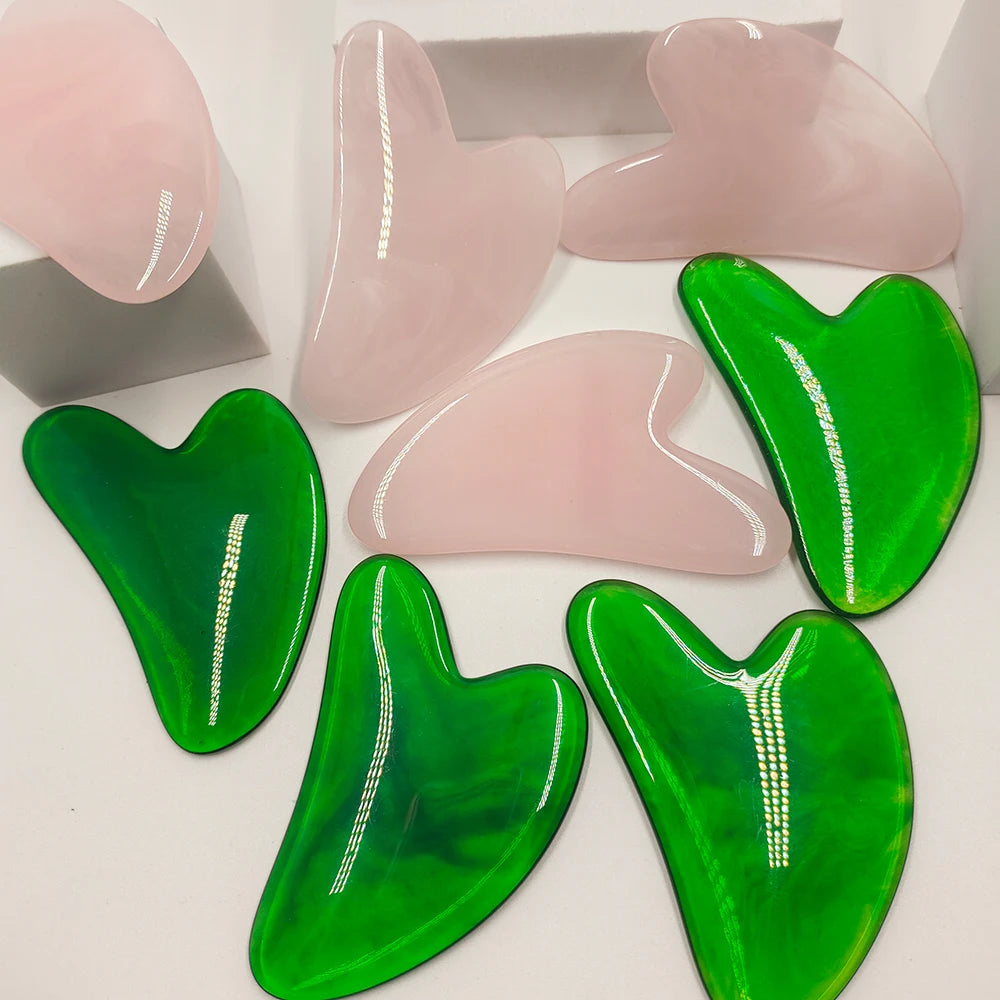 Resin Gua Sha Board – Lymphatic Drainage Massager