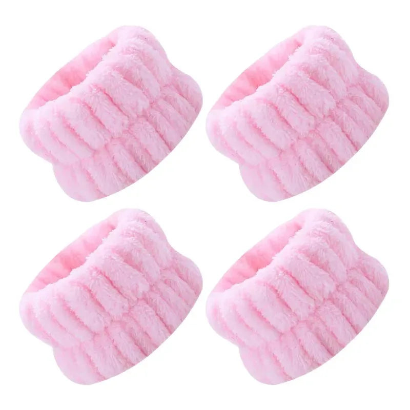 Ultra-Absorbent Skincare Wristbands (No-Mess Cleansing)