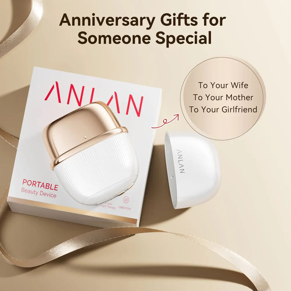 ANLAN Professional 9-in-1 Anti-Aging System — 24K Gold Facial Lifting & Tightening