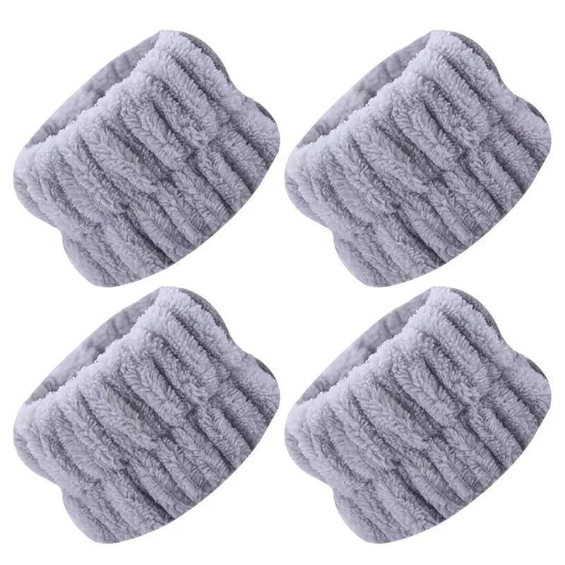 Ultra-Absorbent Skincare Wristbands (No-Mess Cleansing)
