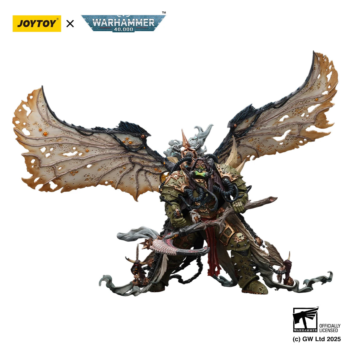 JOYTOY Warhammer 40K 1/18 Mortarion & Death Guard