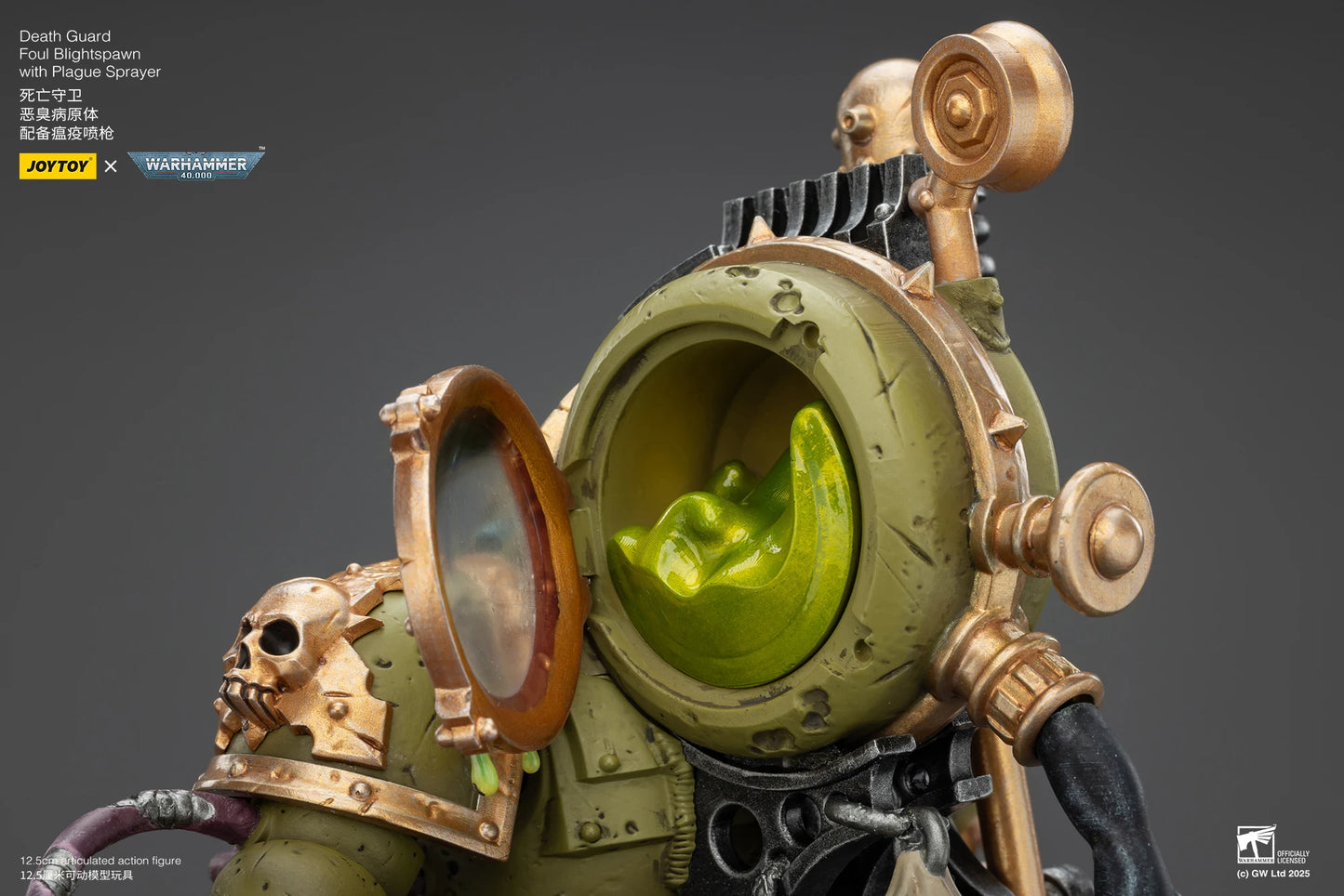 JOYTOY Warhammer 40K 1/18 Death Guard — Foul Blightspawn & Lord of Virulence