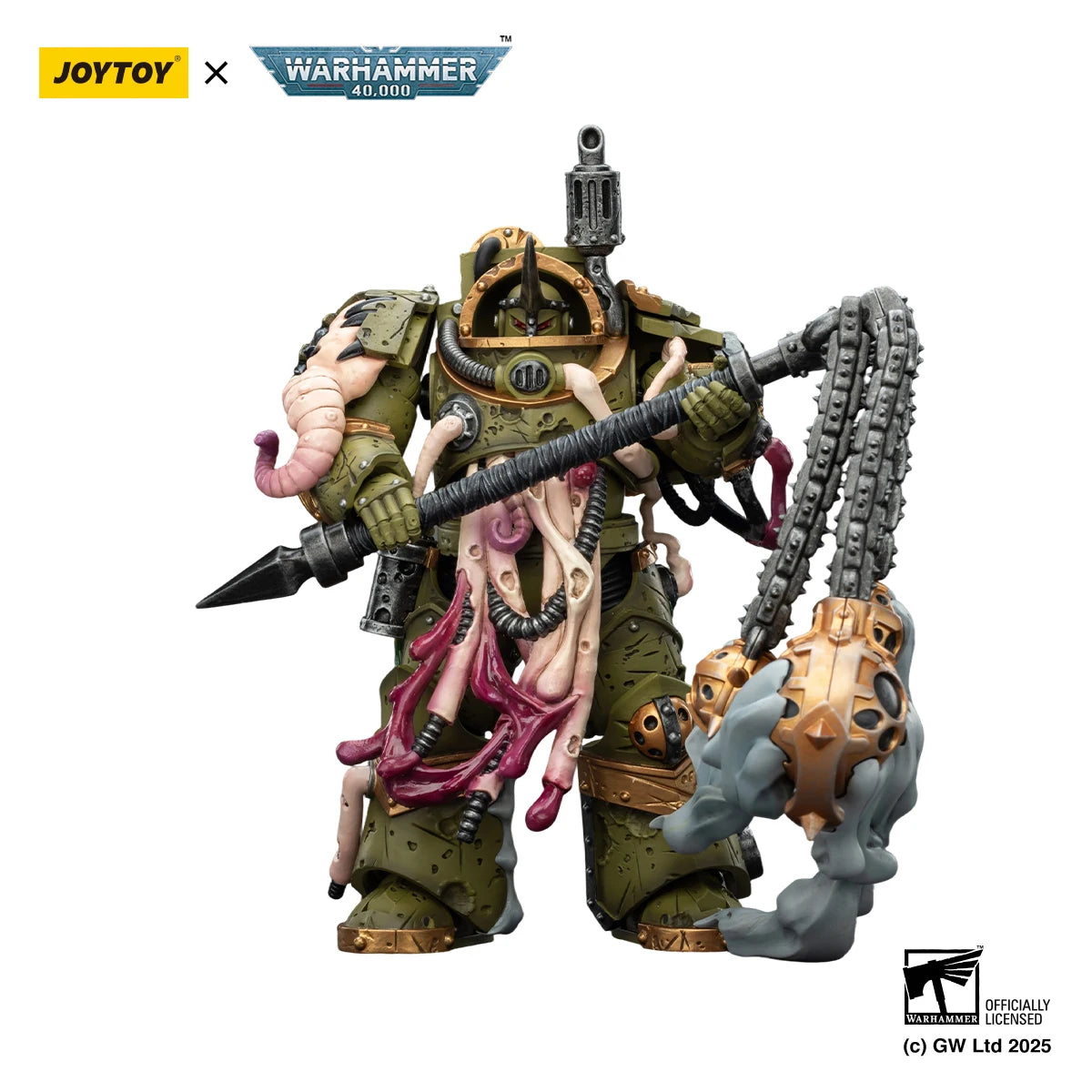 JOYTOY Warhammer 40K 1/18 Mortarion & Death Guard