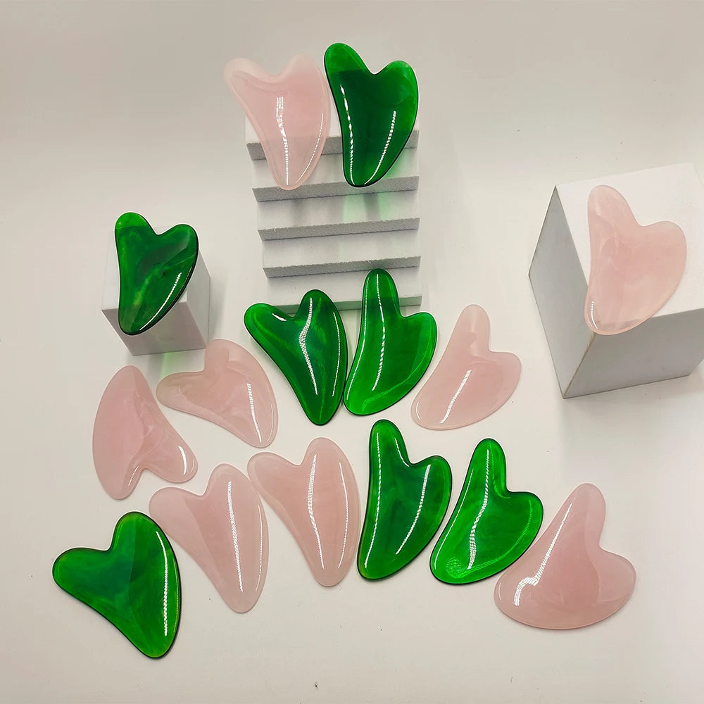 Resin Gua Sha Board – Lymphatic Drainage Massager
