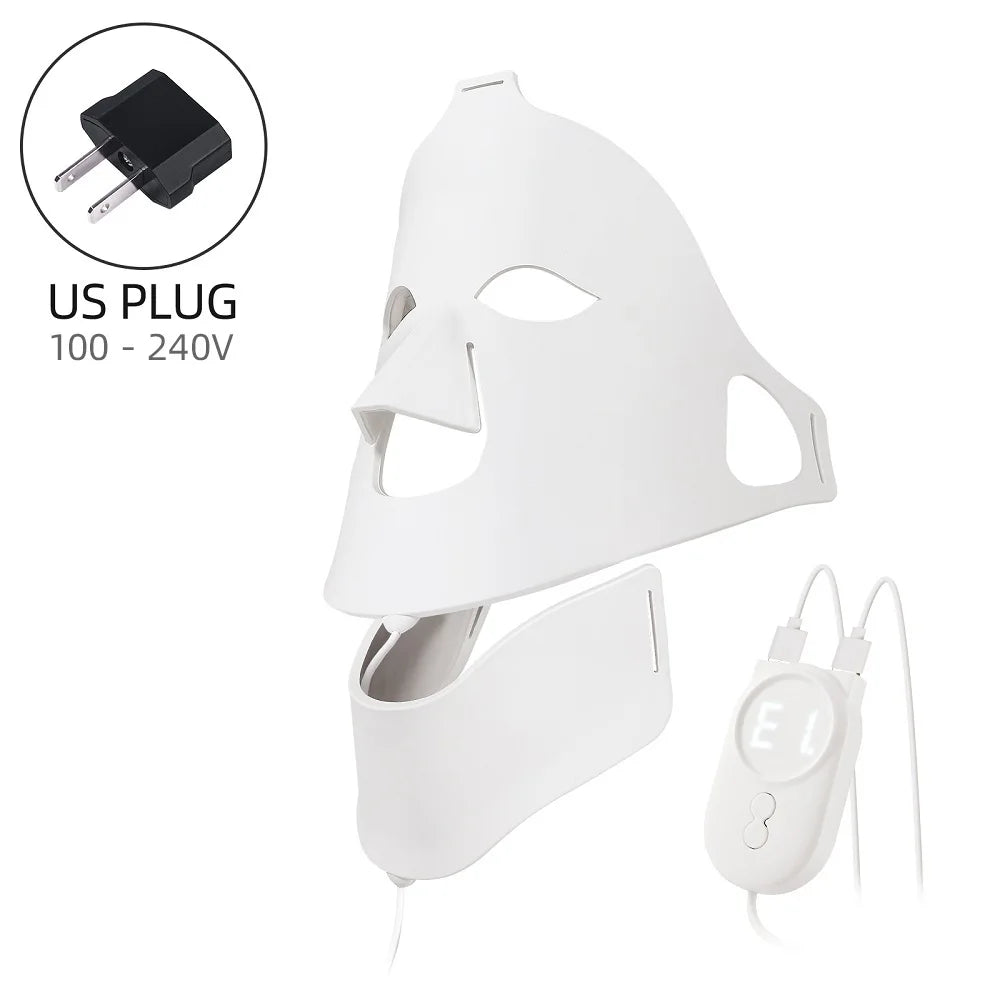 7-in-1 Advanced High-Quality Photon Rejuvenation Mask: Pro-Grade LED Therapy for Face & Neck