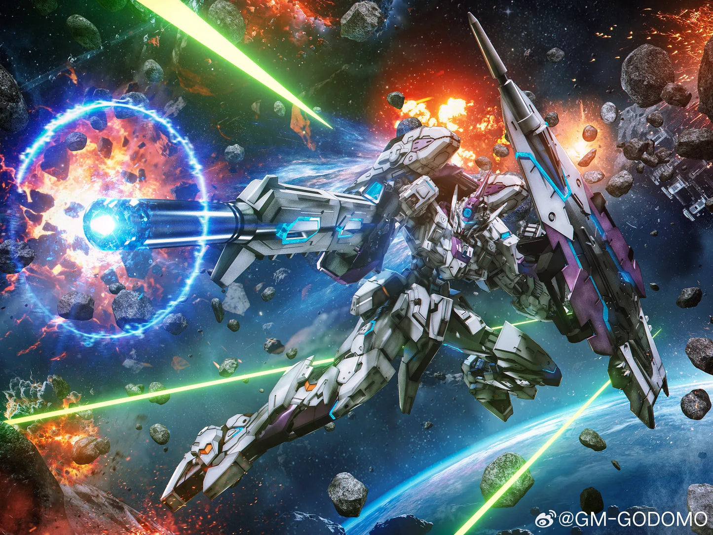 GM-002 Luna-Trace 1/72 Mecha Model Kit