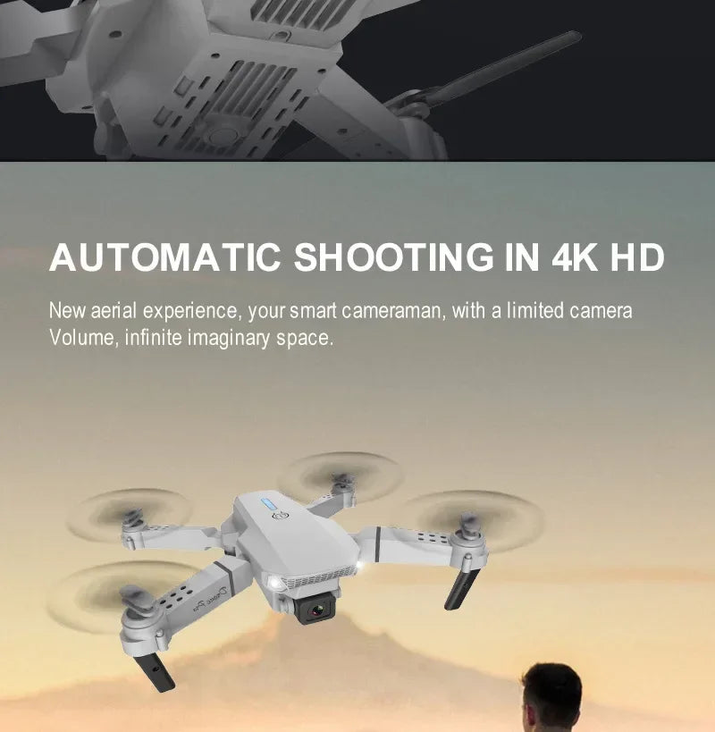 E88Pro 4K Drone WiFi FPV