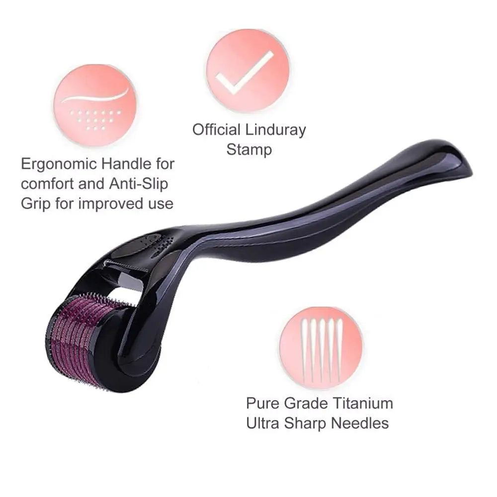Precision Titanium Derma Roller for Face & Scalp