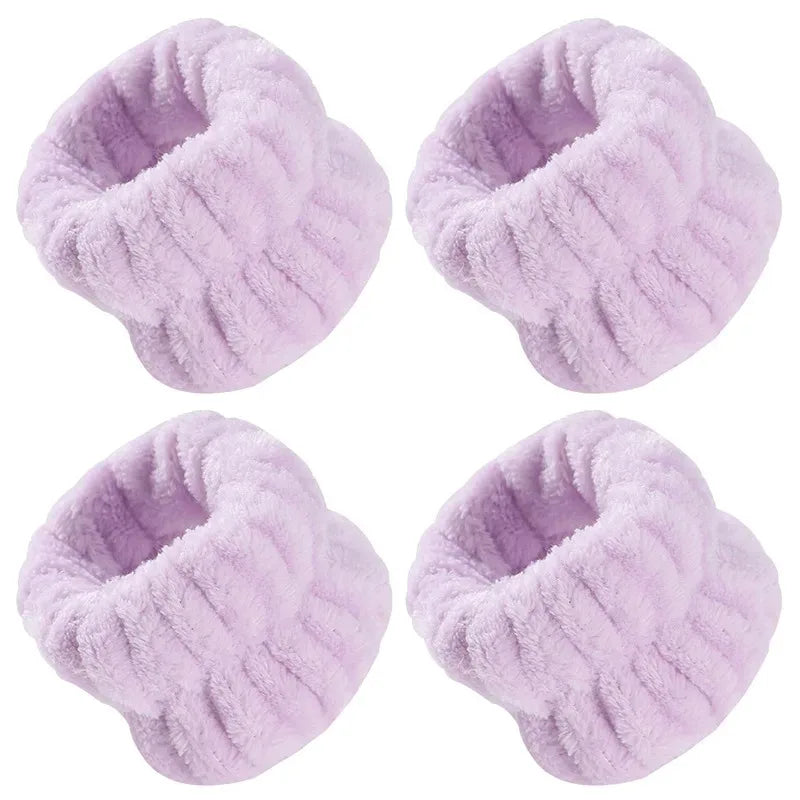 Ultra-Absorbent Skincare Wristbands (No-Mess Cleansing)