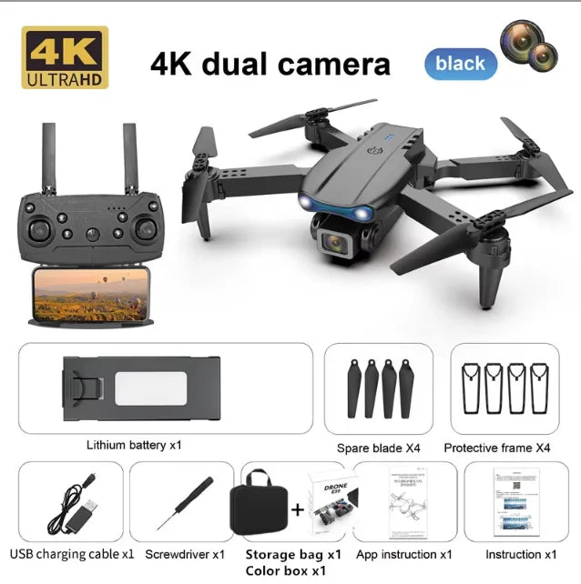 E88Pro 4K Drone WiFi FPV