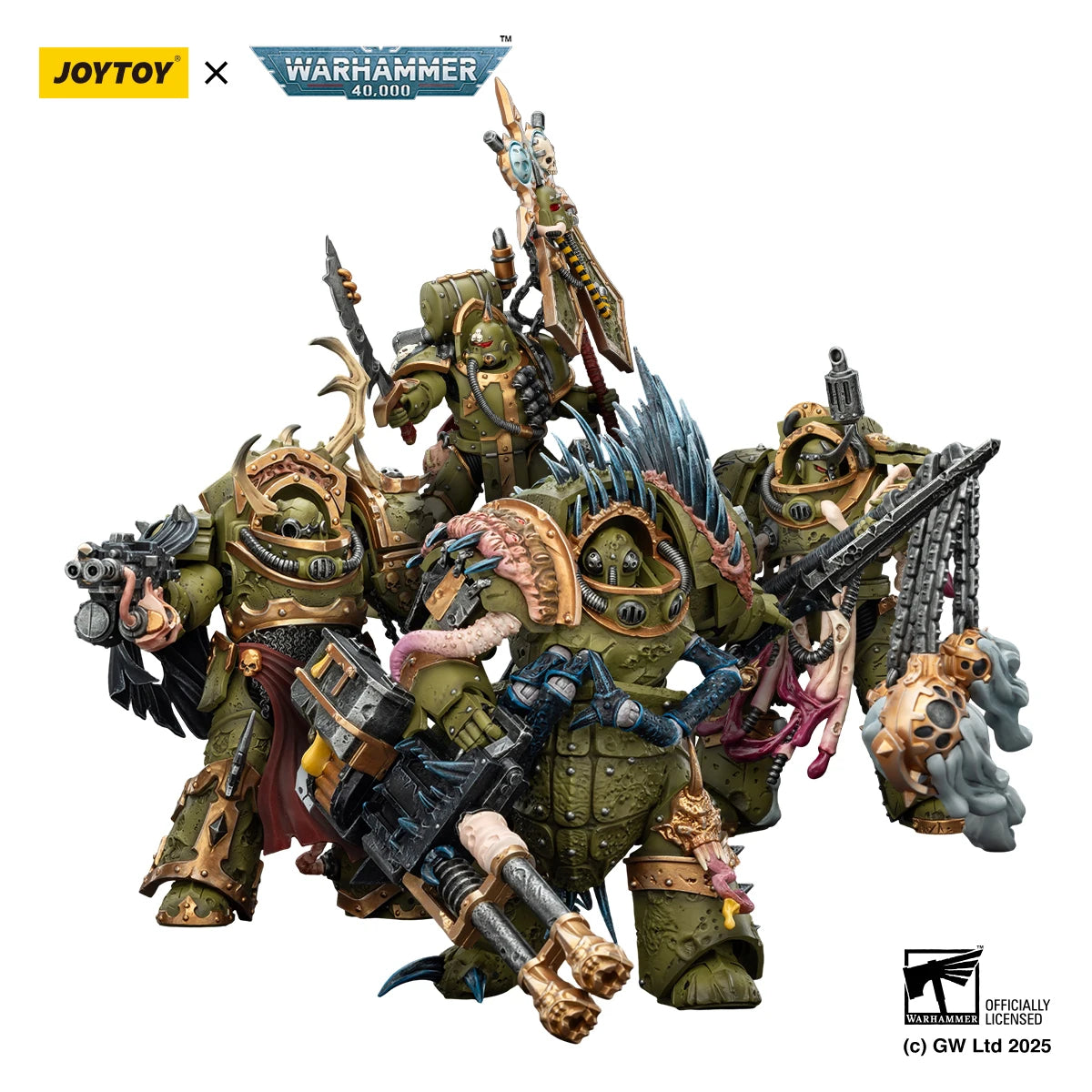 JOYTOY Warhammer 40K 1/18 Mortarion & Death Guard