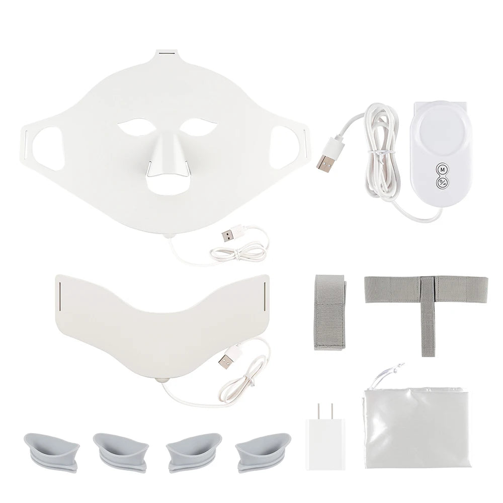7-in-1 Advanced High-Quality Photon Rejuvenation Mask: Pro-Grade LED Therapy for Face & Neck