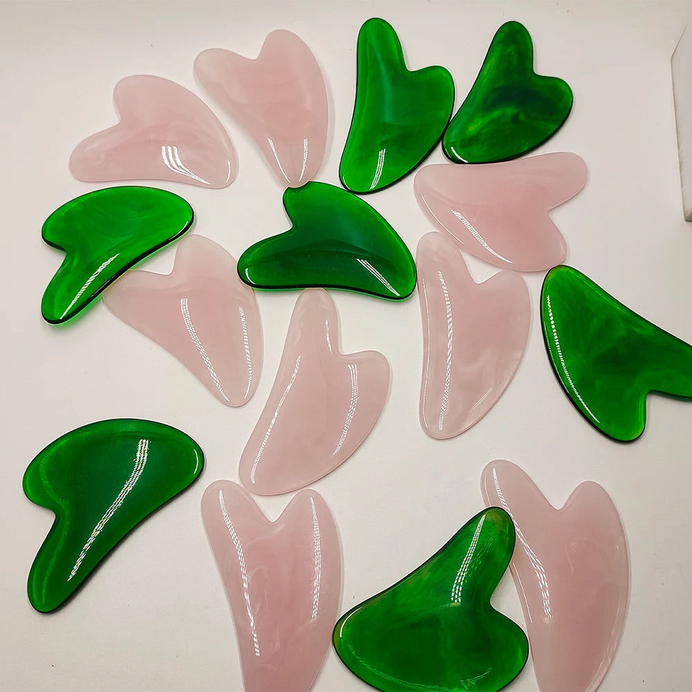 Resin Gua Sha Board – Lymphatic Drainage Massager
