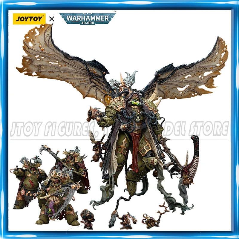 JOYTOY Warhammer 40K 1/18 Mortarion & Death Guard