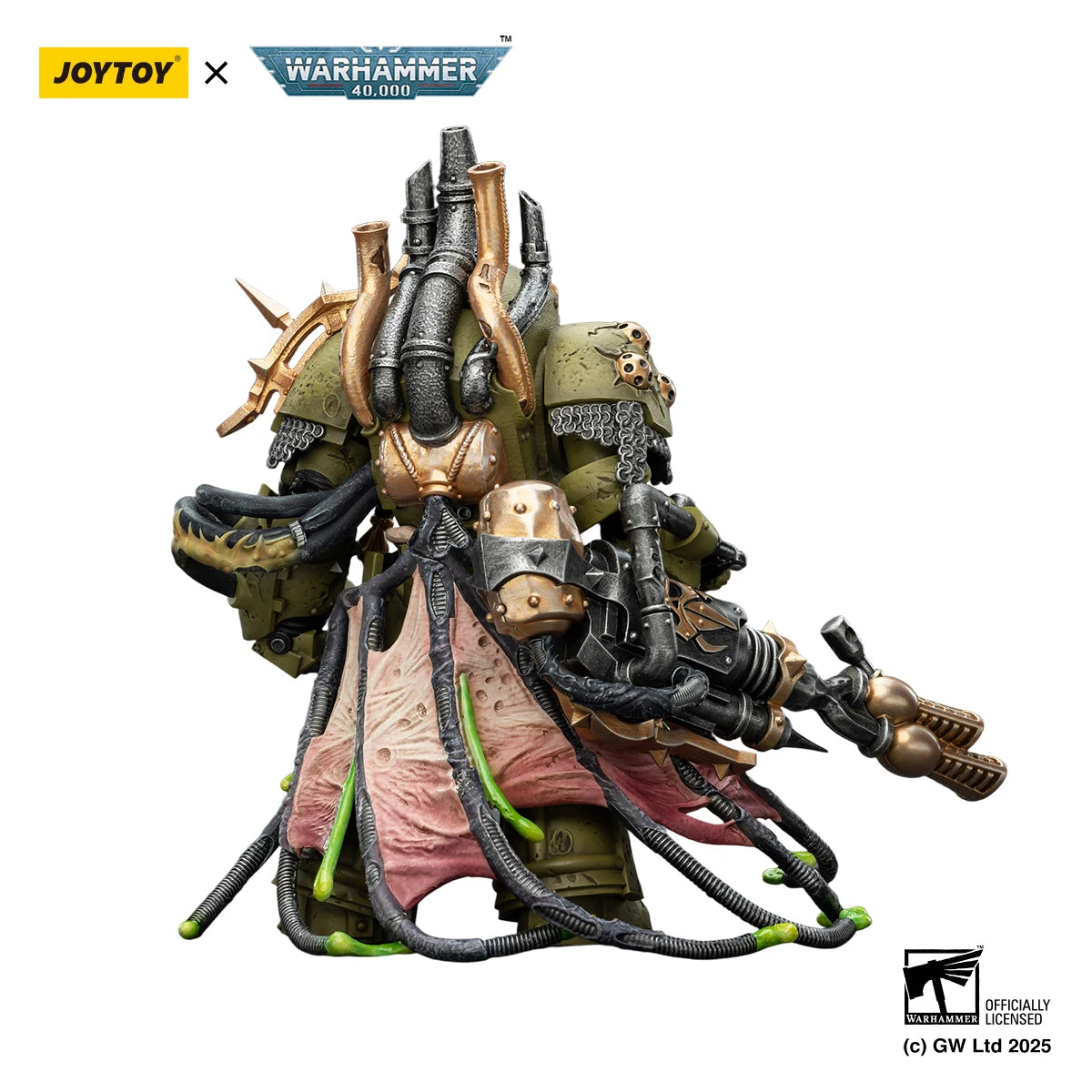 JOYTOY Warhammer 40K 1/18 Death Guard — Foul Blightspawn & Lord of Virulence