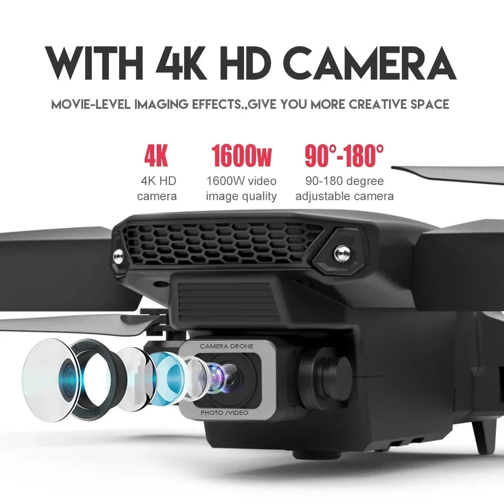 E88Pro 4K Drone WiFi FPV