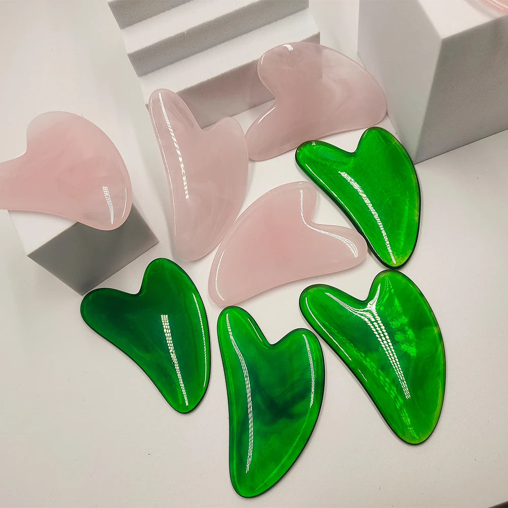Resin Gua Sha Board – Lymphatic Drainage Massager