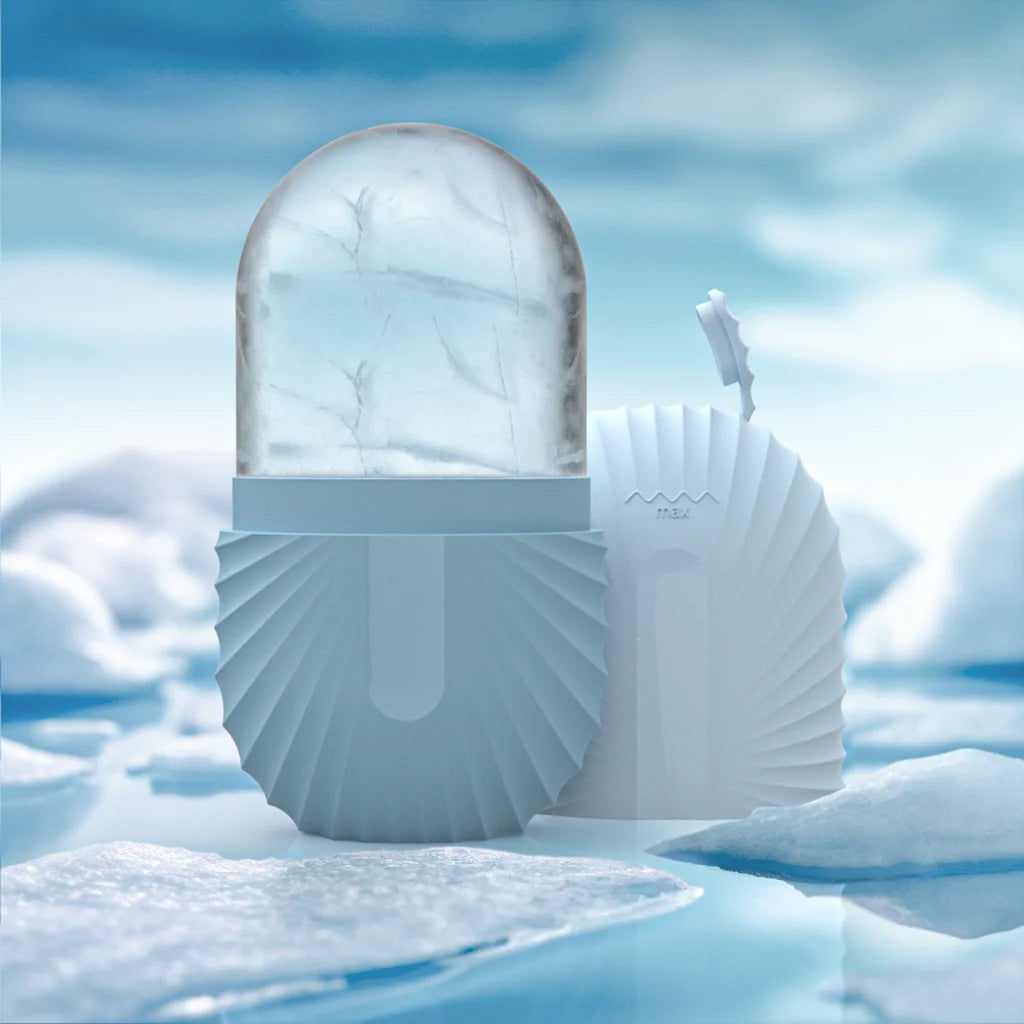 Instant Depuffing Facial Ice Mold - 100% Leak-Proof Silicone