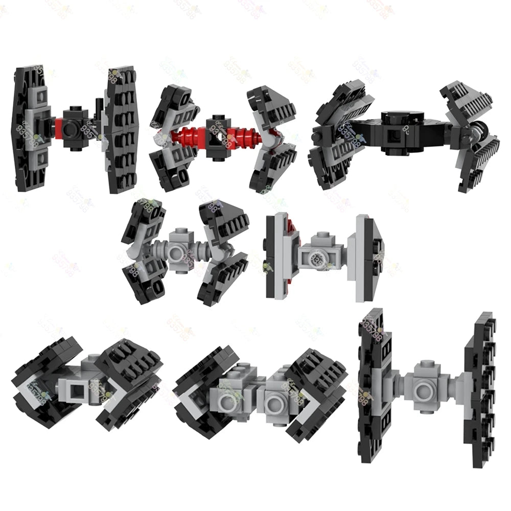 286PCS TIE Fighter MOC Building Blocks