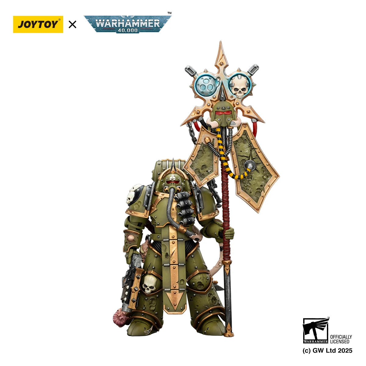 JOYTOY Warhammer 40K 1/18 Mortarion & Death Guard
