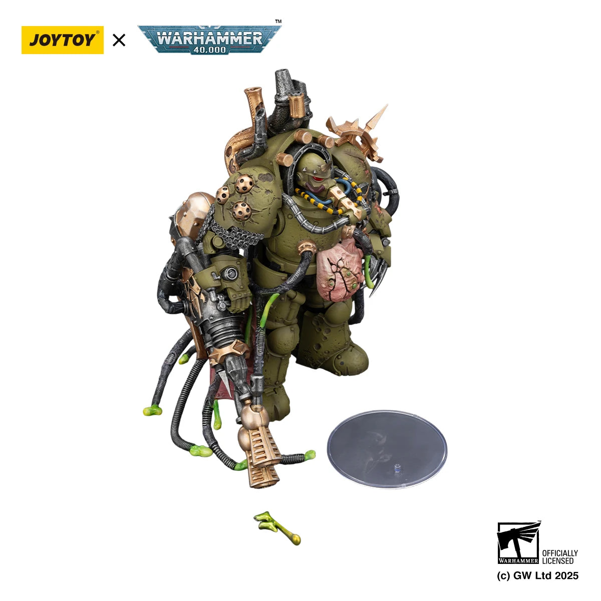 JOYTOY Warhammer 40K 1/18 Death Guard — Foul Blightspawn & Lord of Virulence