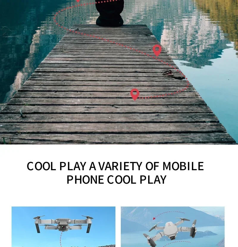 E88Pro 4K Drone WiFi FPV