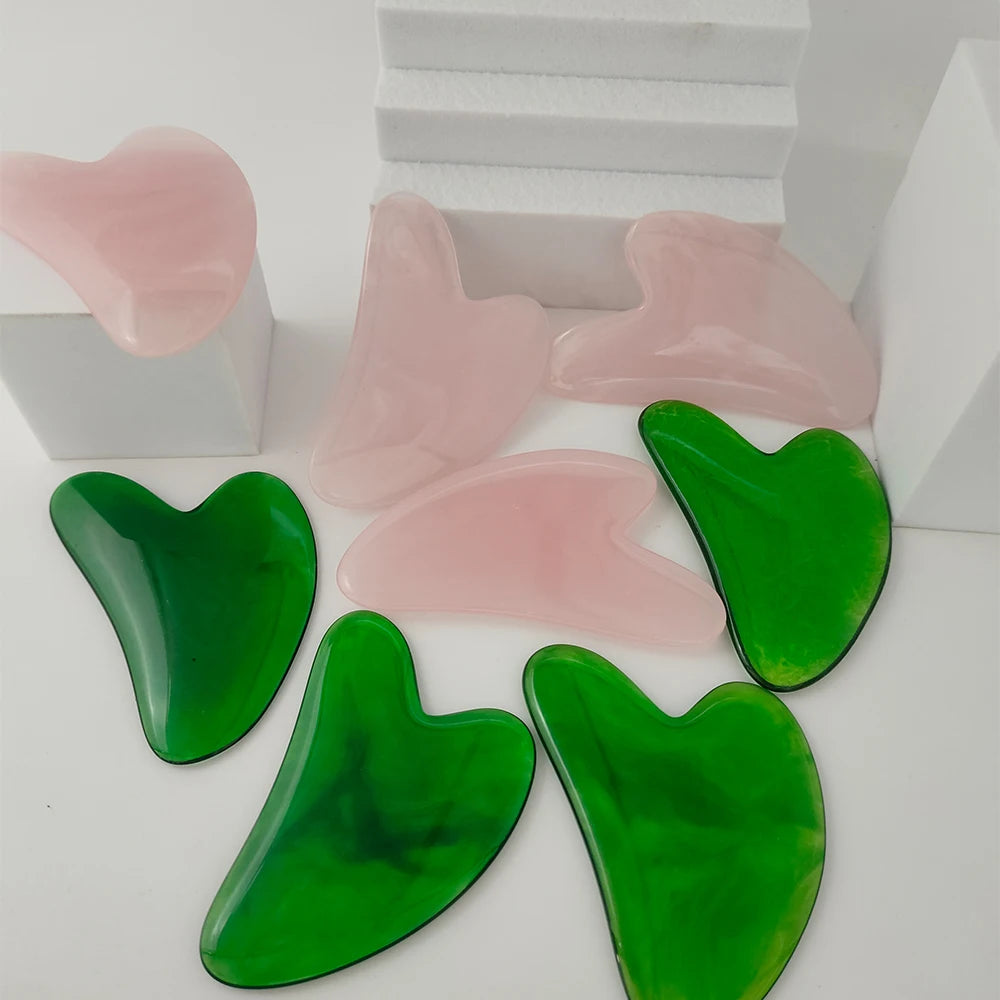 Resin Gua Sha Board – Lymphatic Drainage Massager