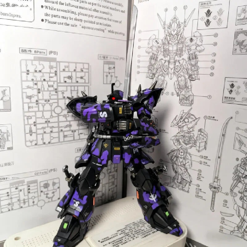 HG 1/144 Efreet Dark Night Mecha Model