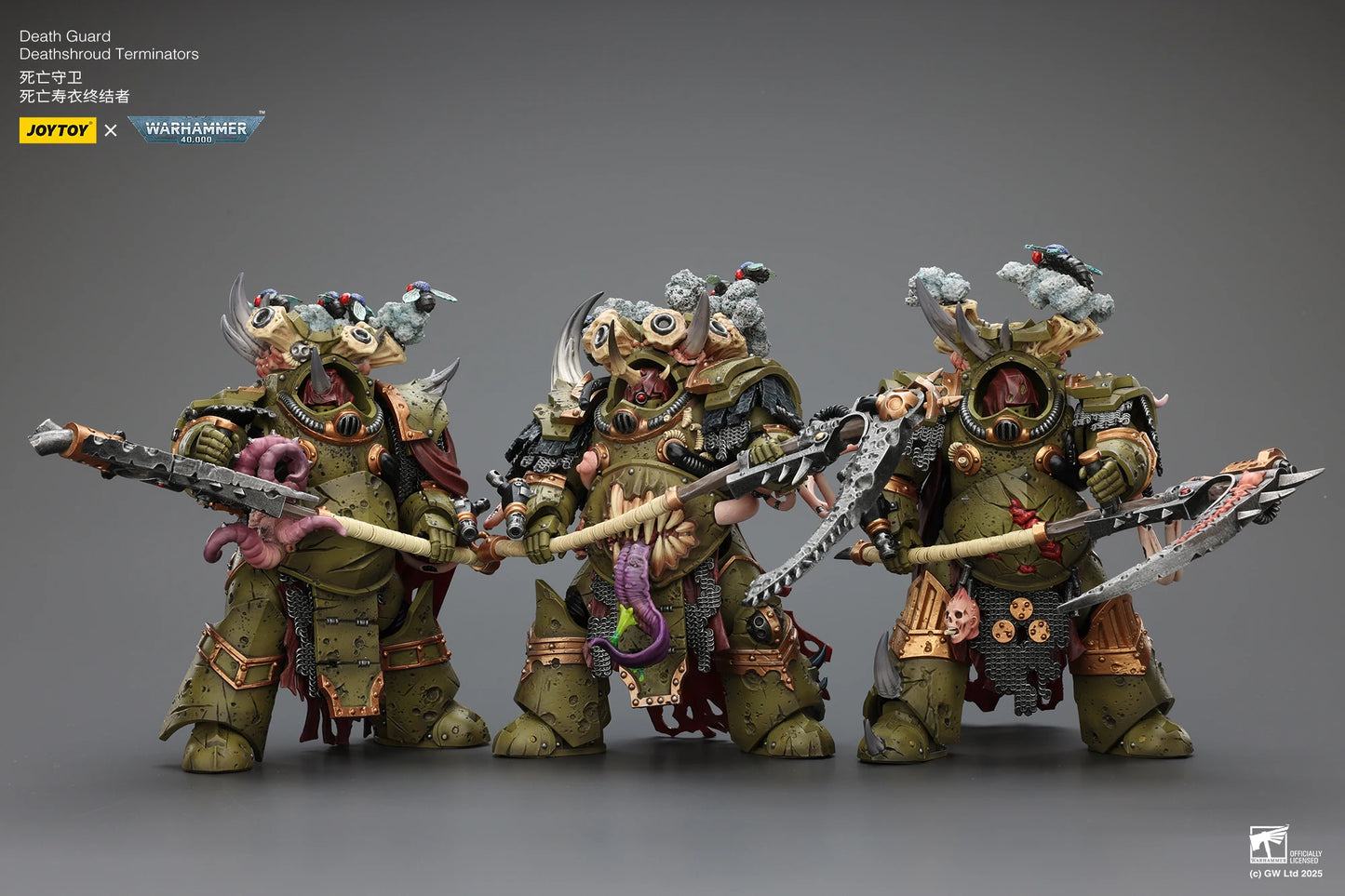 JOYTOY Warhammer 40K 1/18 Mortarion & Death Guard