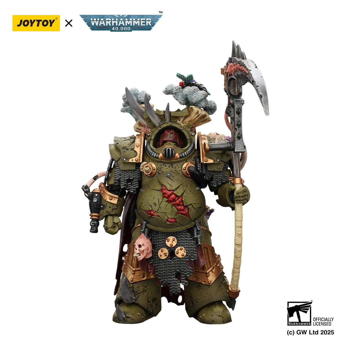 JOYTOY Warhammer 40K 1/18 Mortarion & Death Guard