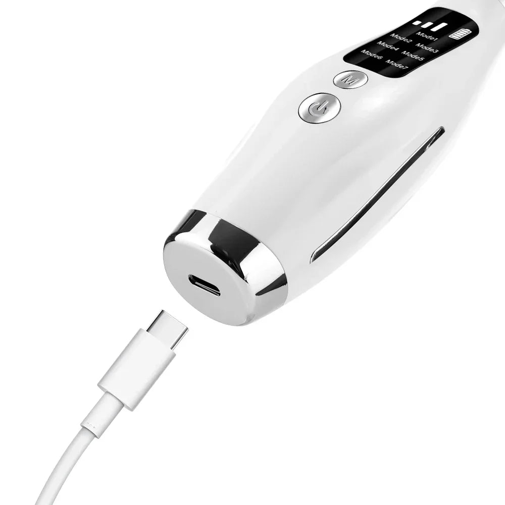 Advanced LED Photon Lifting Device: 7-in-1 Face & Neck Contouring Massager