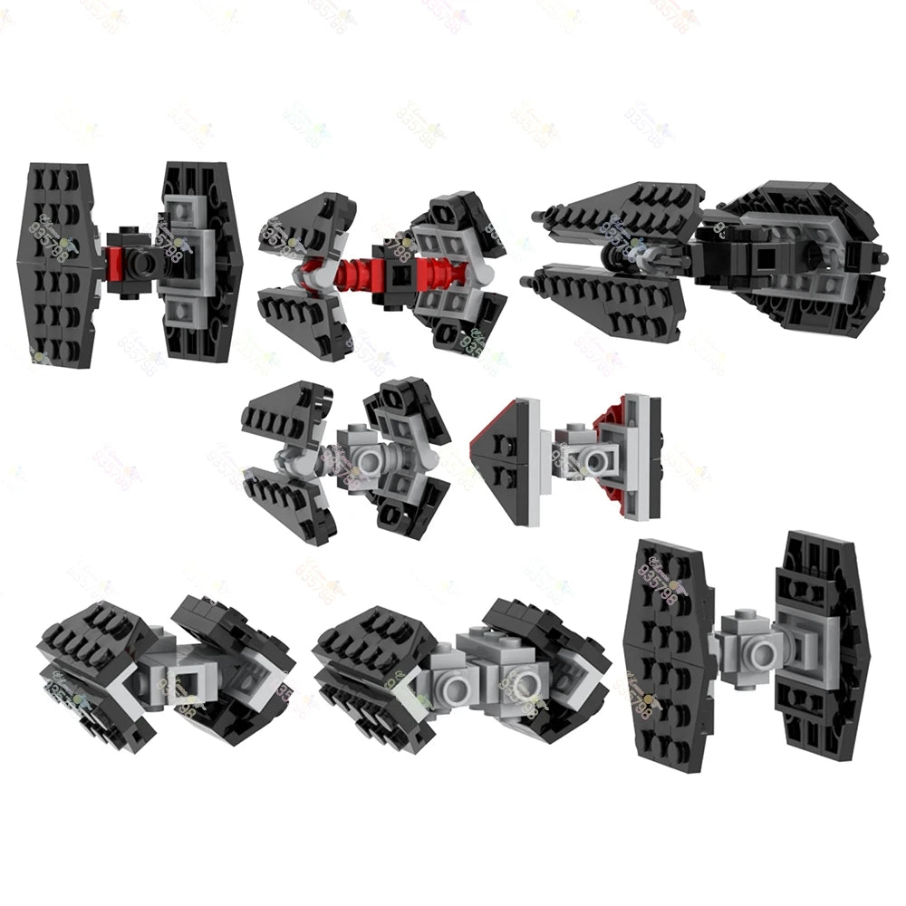286PCS TIE Fighter MOC Building Blocks