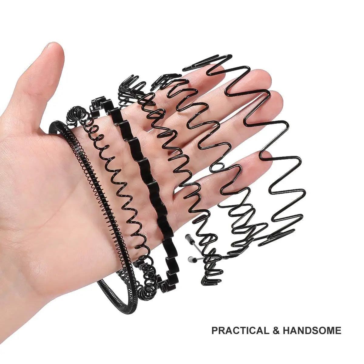 Unisex Wave Headband Set (6-Piece)