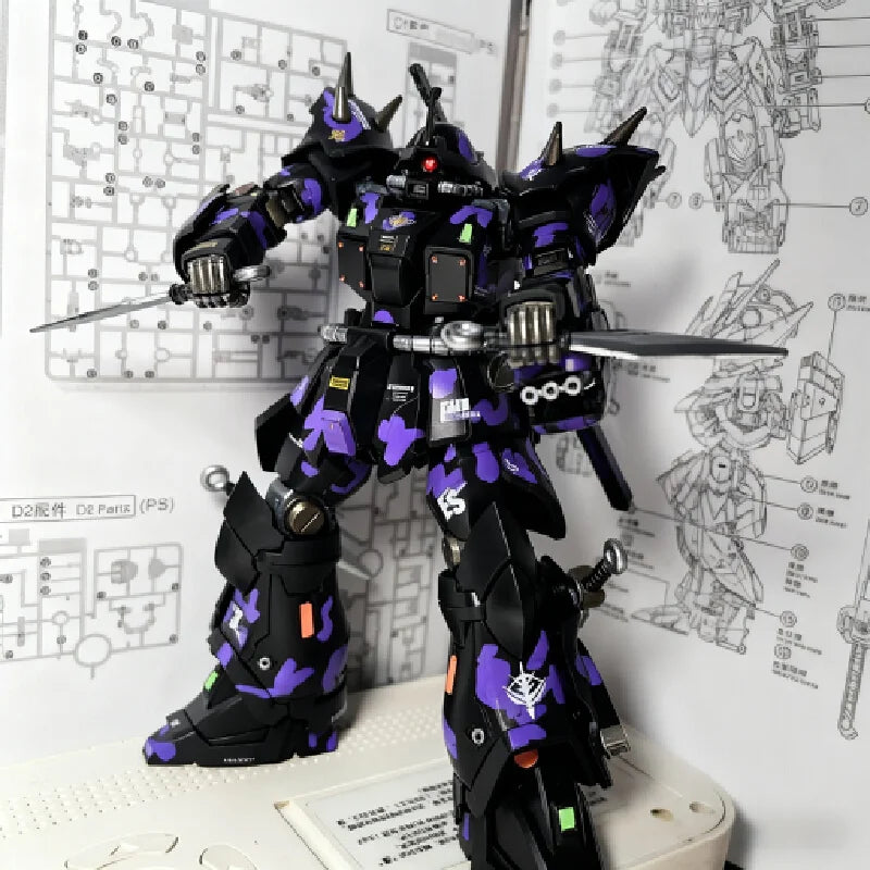 HG 1/144 Efreet Dark Night Mecha Model