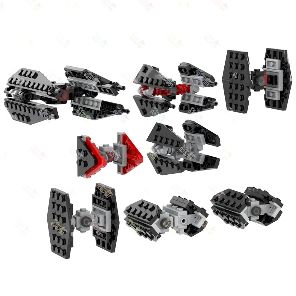 286PCS TIE Fighter MOC Building Blocks