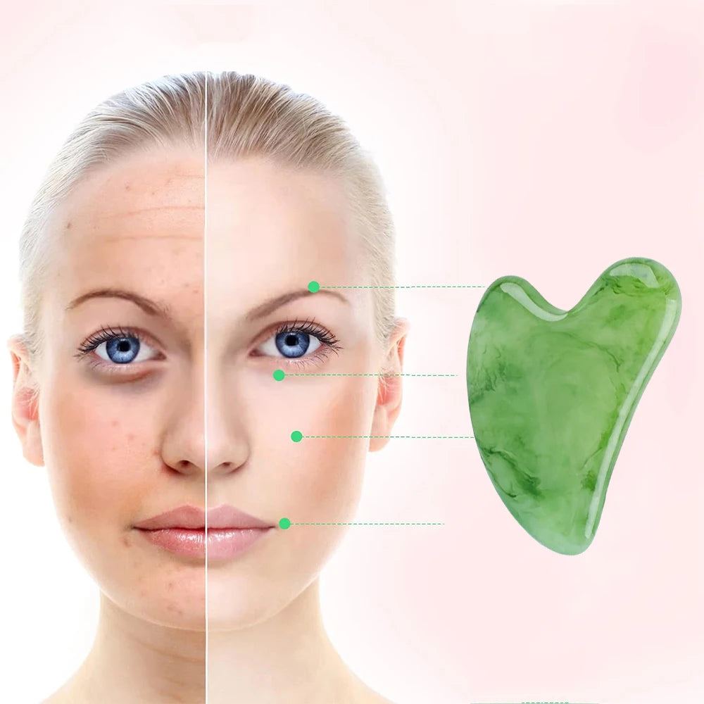 Resin Gua Sha Board – Lymphatic Drainage Massager