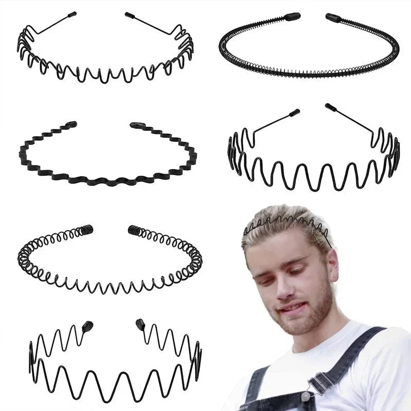 Unisex Wave Headband Set (6-Piece)