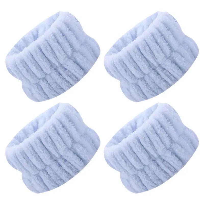 Ultra-Absorbent Skincare Wristbands (No-Mess Cleansing)