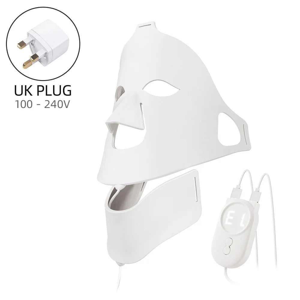 7-in-1 Advanced High-Quality Photon Rejuvenation Mask: Pro-Grade LED Therapy for Face & Neck