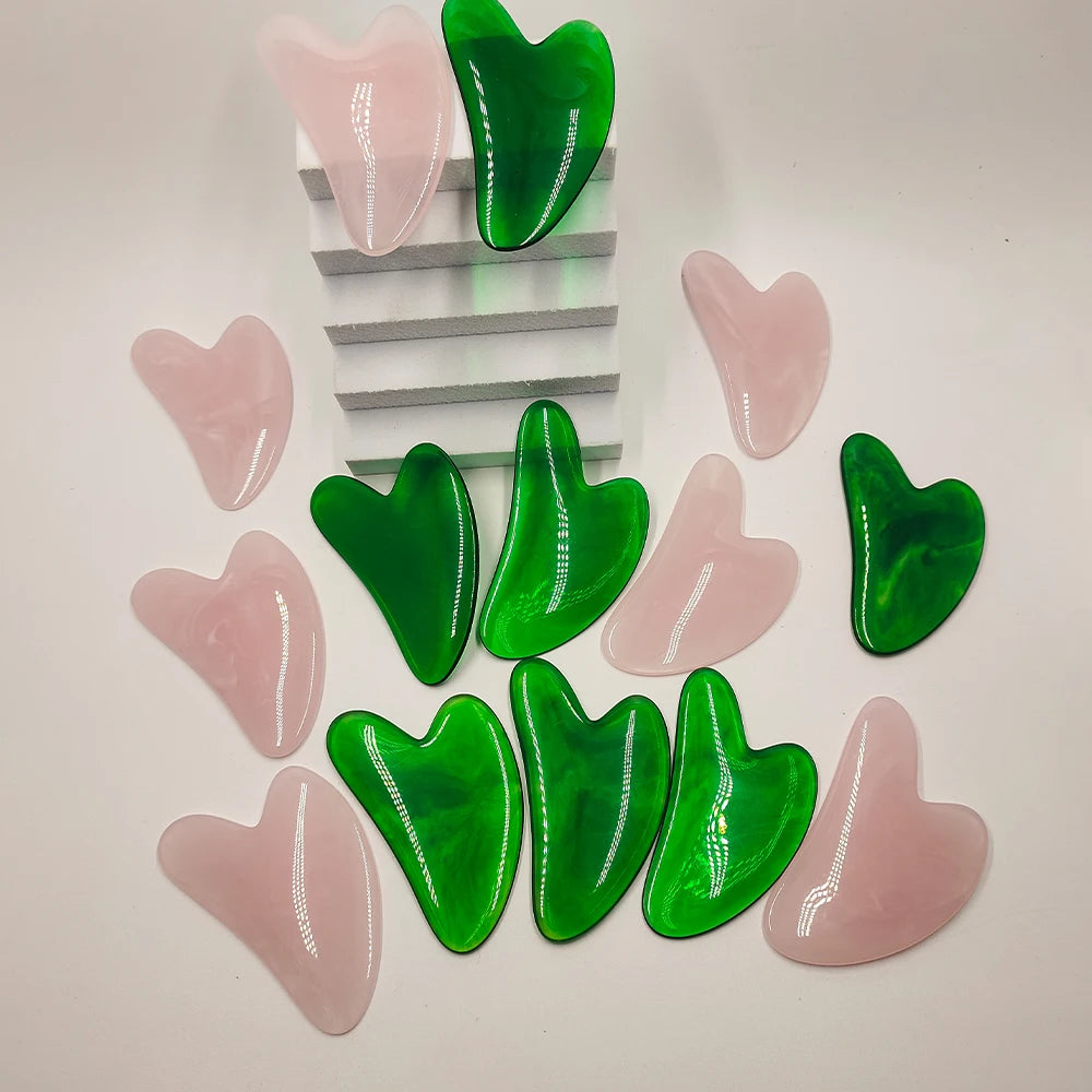 Resin Gua Sha Board – Lymphatic Drainage Massager