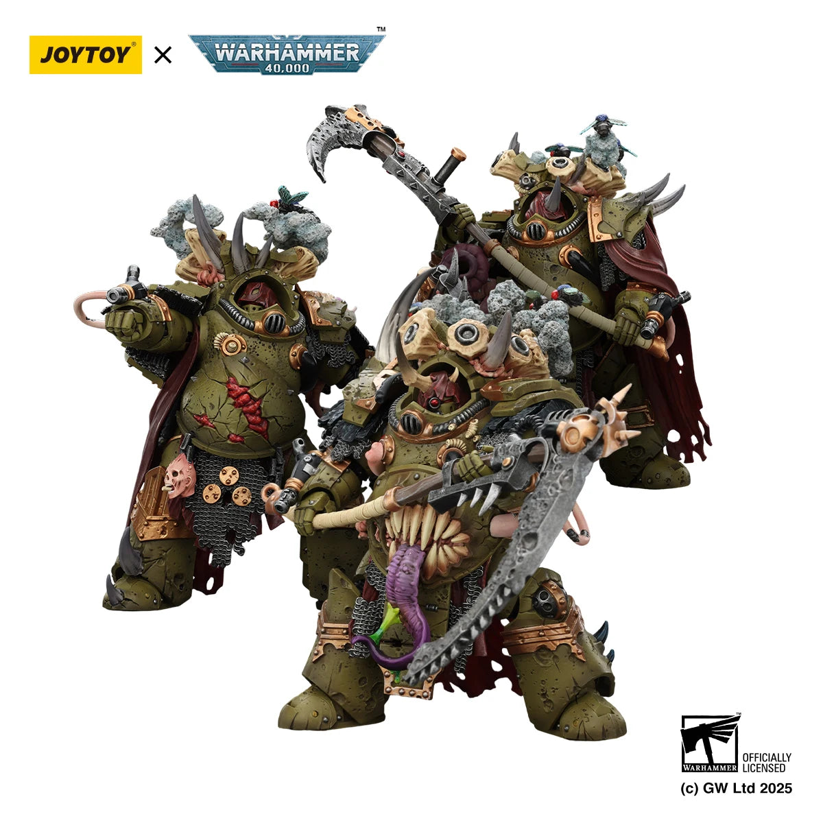 JOYTOY Warhammer 40K 1/18 Mortarion & Death Guard
